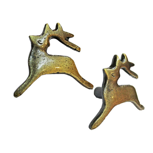 Reindeer Knob Gold