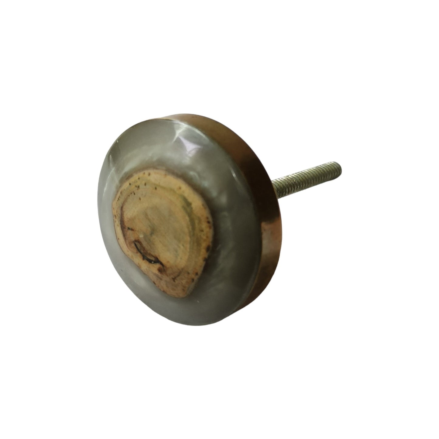 Wood / Resin Knob, Brown