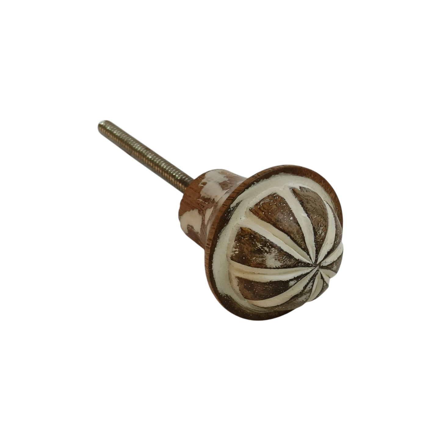 Mango Wood Knob, Natural (VE-2503)