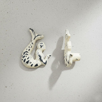 Mermaid Knob Metal Cream, Last Chance
