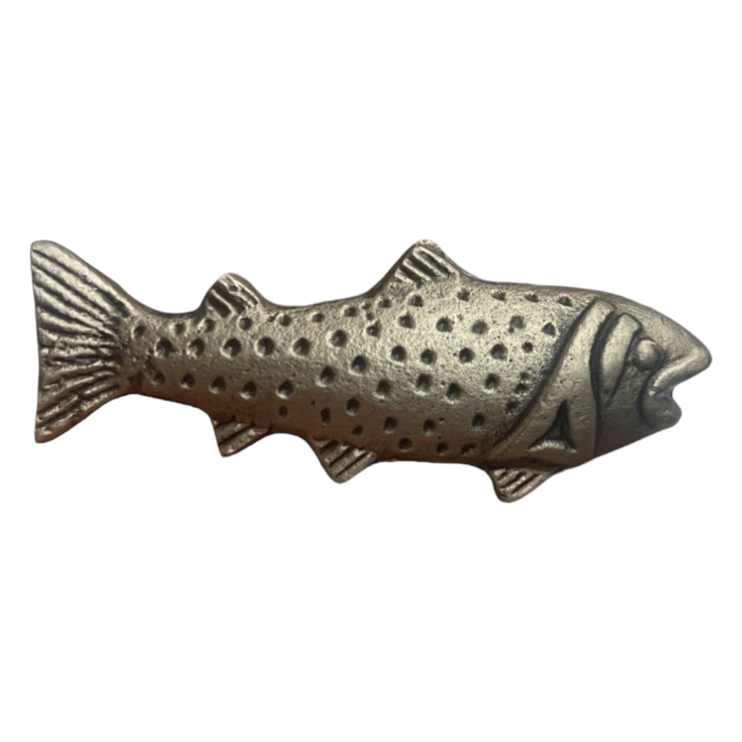 Fish Knob Antique Metal Finish