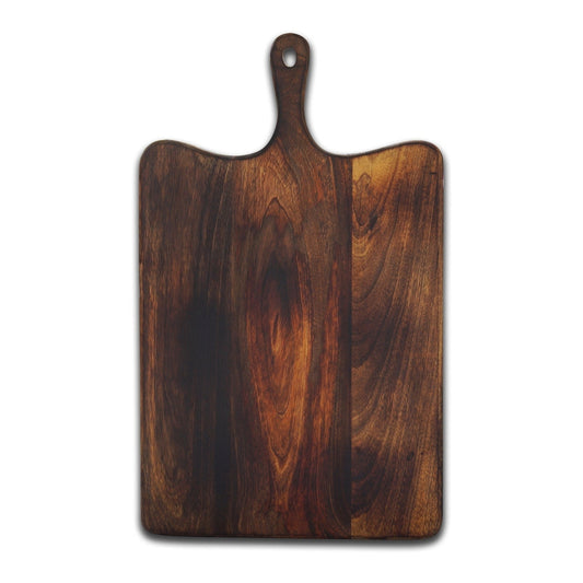 Wooden Square Cutting Board, Mango Wood, Food Safe