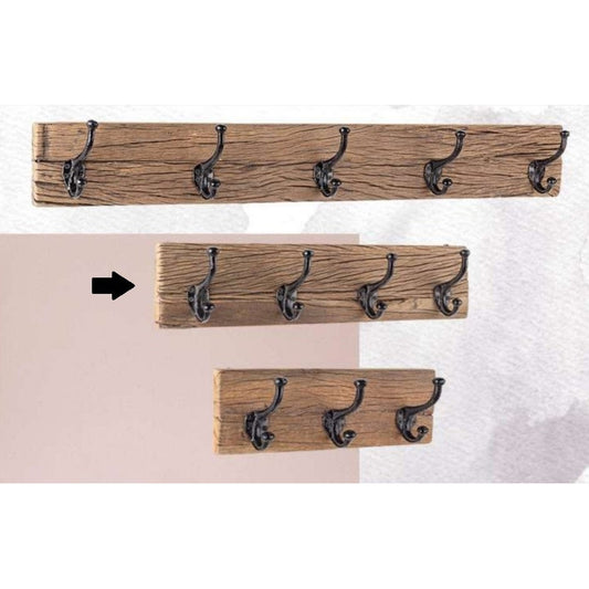 Locarno 4 Hook Wall Rack