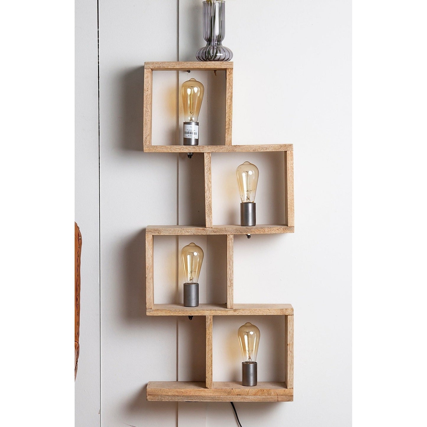 Shelf Style Wall Mounted Lamp