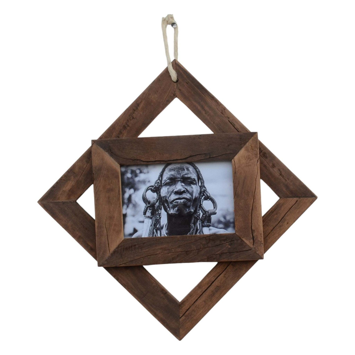 Recycled Wood Photo Frame