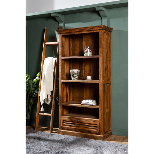Wooden Displayer With Ladder