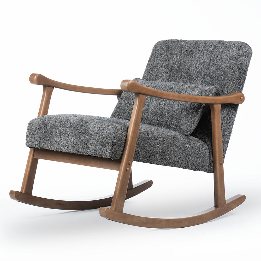 Orchid Outlook Rocking Chair, Grey