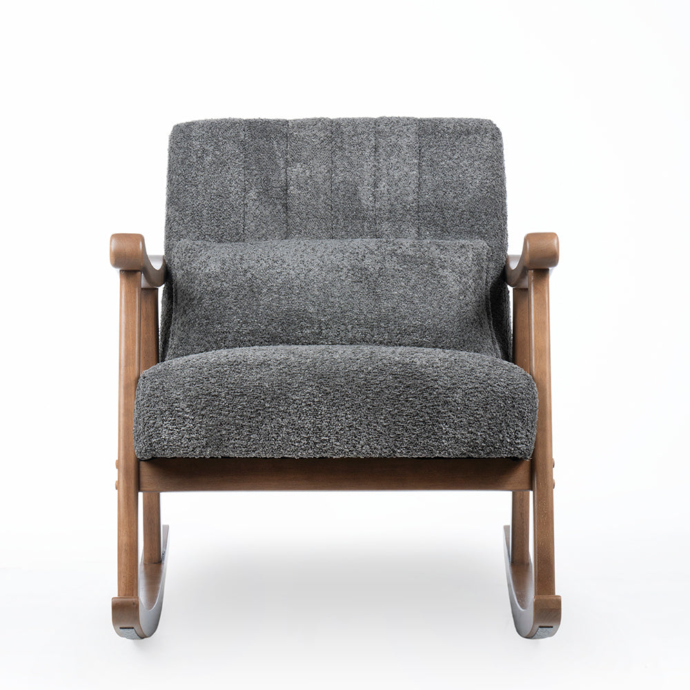 Orchid Outlook Rocking Chair, Grey