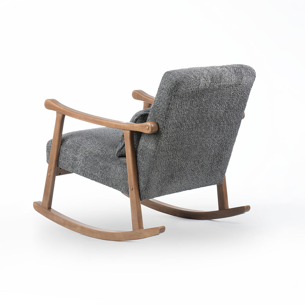 Orchid Outlook Rocking Chair, Grey