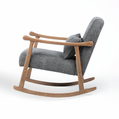 Orchid Outlook Rocking Chair, Grey
