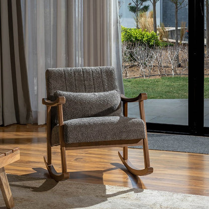 Orchid Outlook Rocking Chair, Grey
