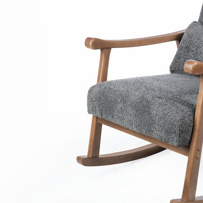 Orchid Outlook Rocking Chair, Grey