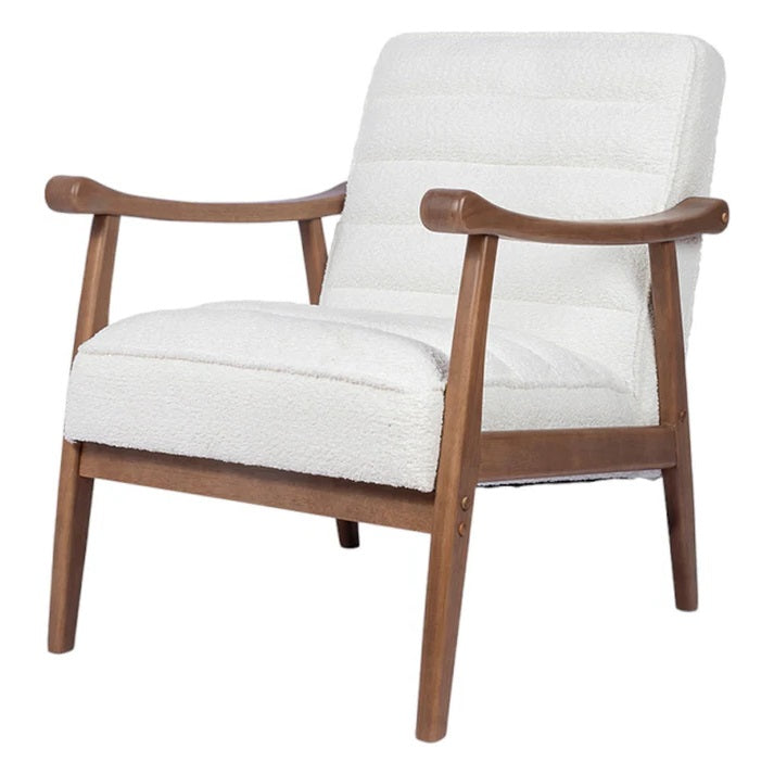Petal Path Armchair, White