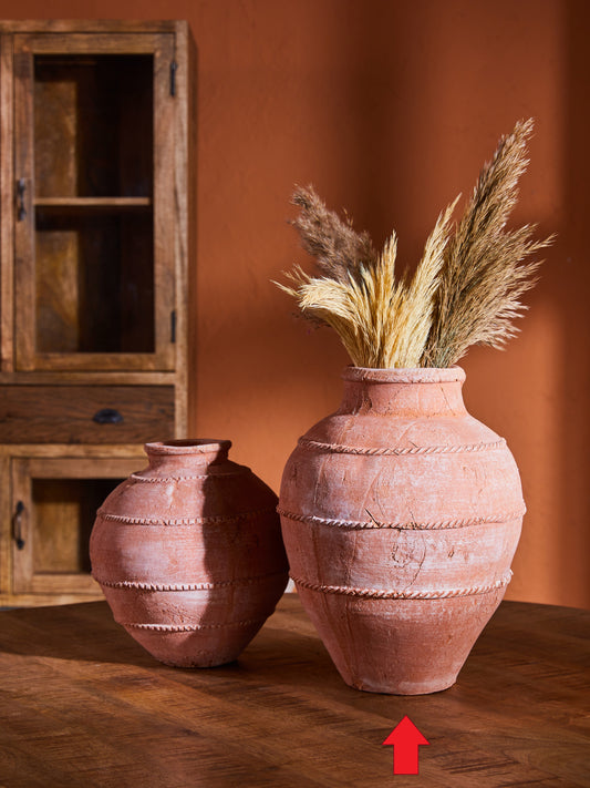 Yarrow Yard Terracotta Vase, Large