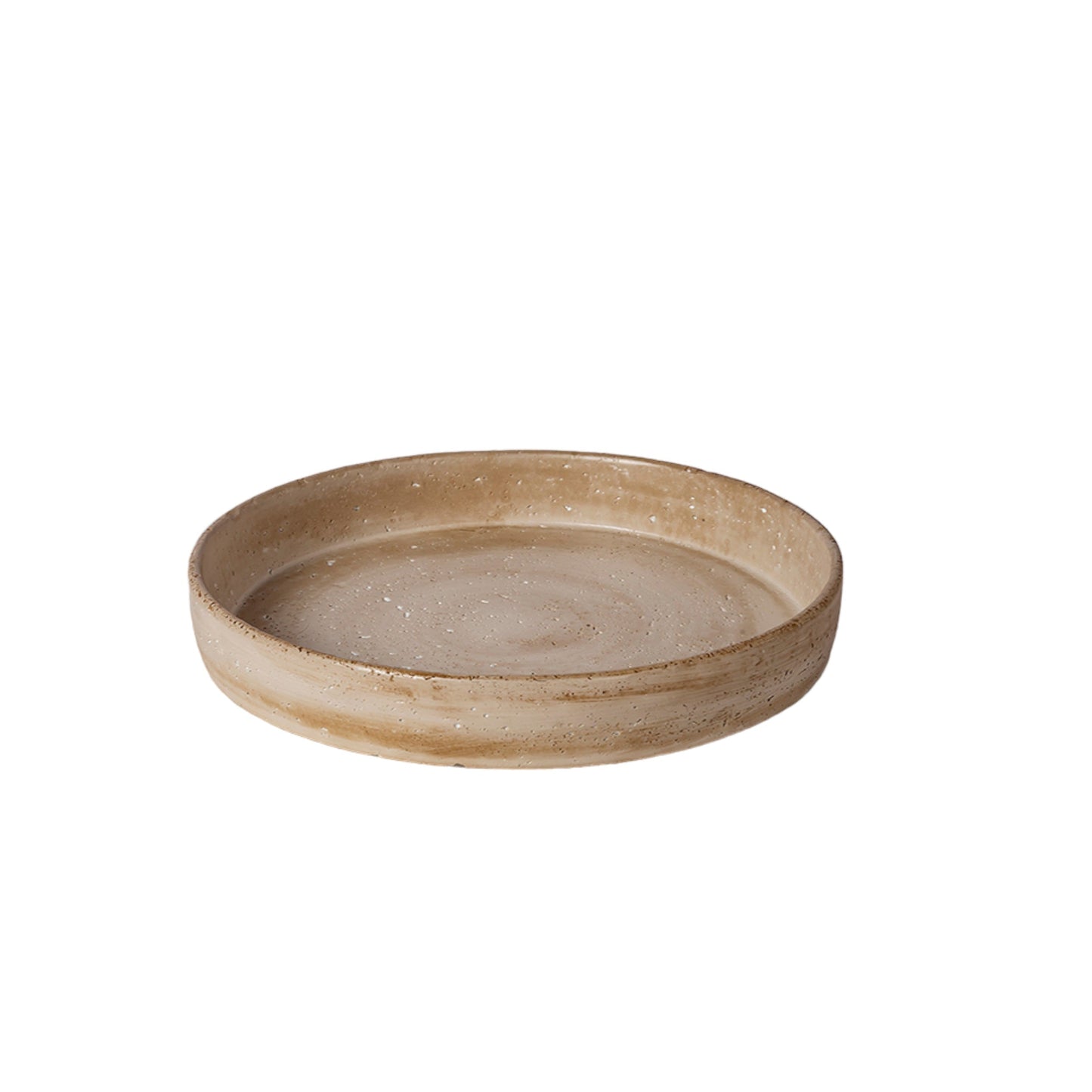 Amber Atrium Cement Bowl, Medium