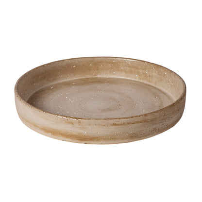 Amber Atrium Cement Bowl, Extra Large