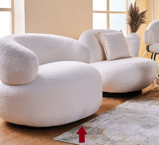 Dew Drop Domain Swivel Sofa