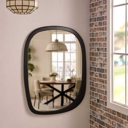Mango Frost Mirror Frame, Black