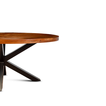 Xerone Wooden Dining Table, Brown