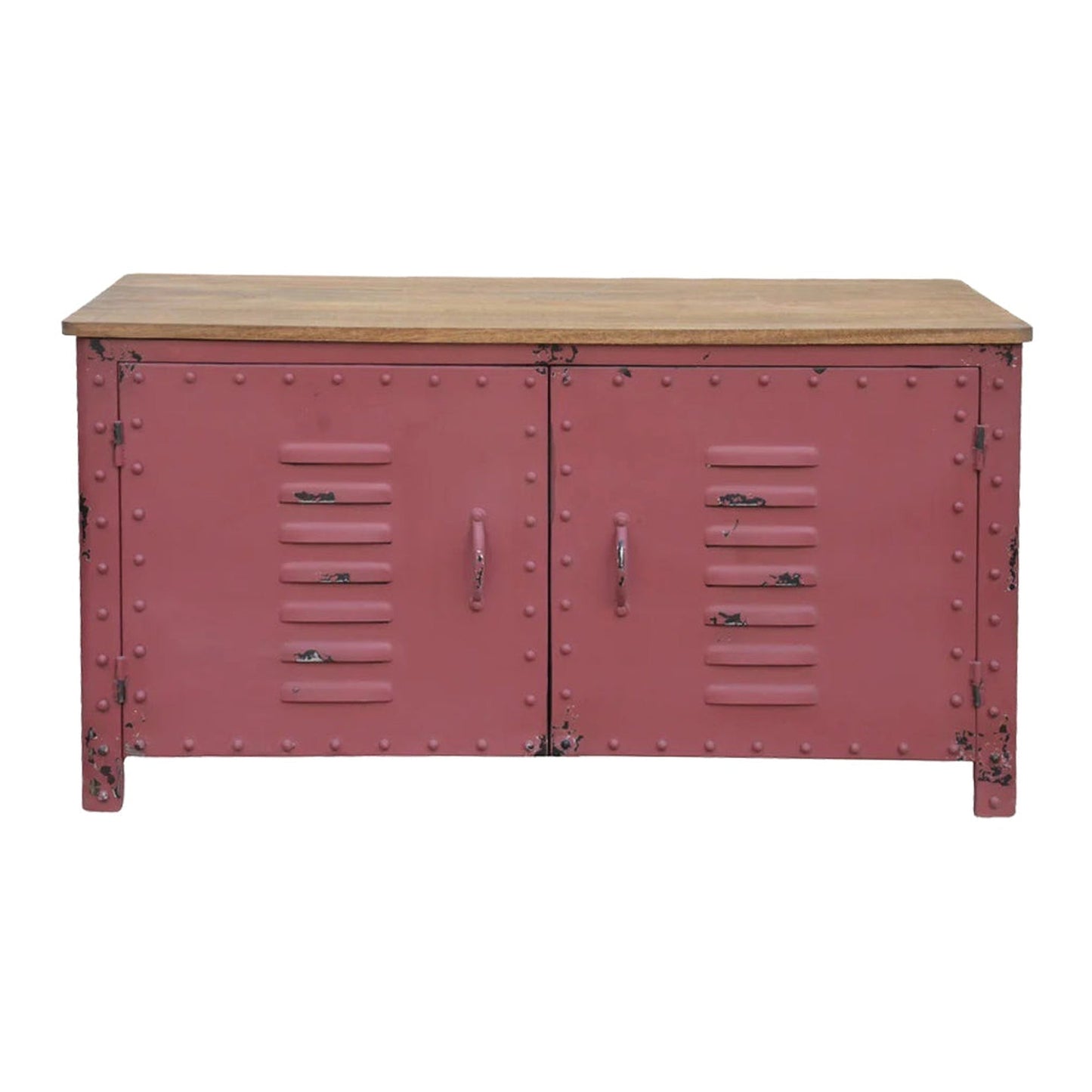 Iron Sideboard With Mango Wooden Top