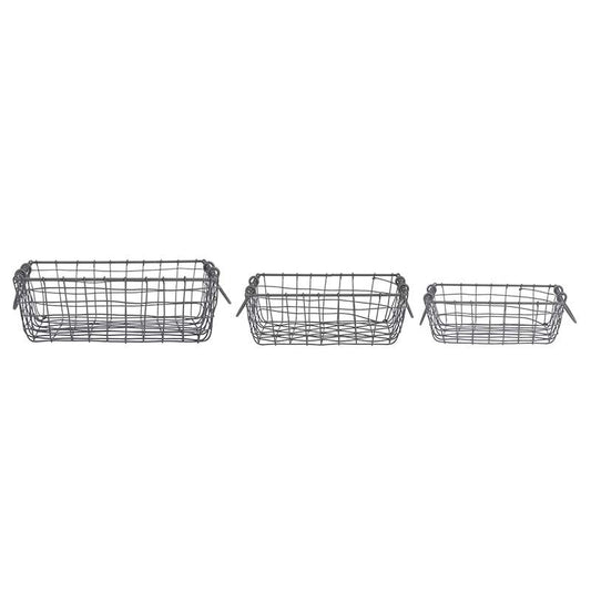 Wire Basket Square Set/3