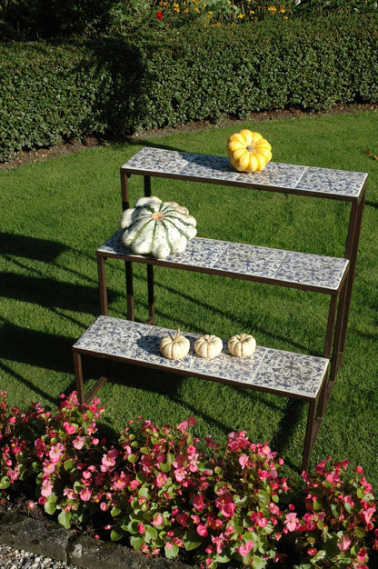 Aged Ceramic Etagere