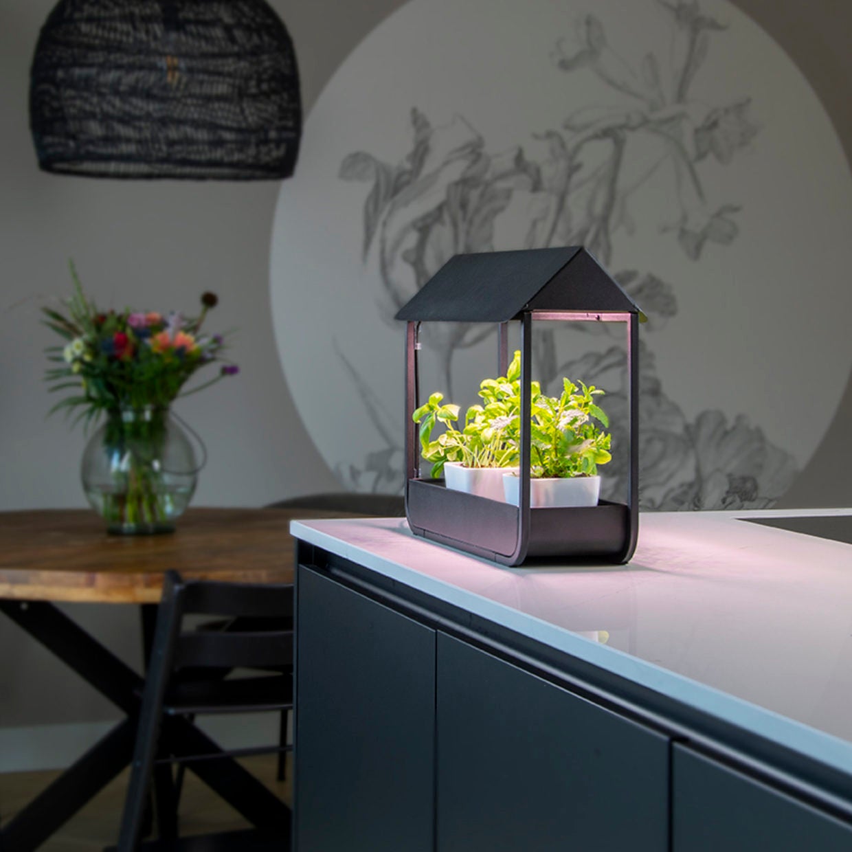 Plant Grow Lamp Greenhouse Black