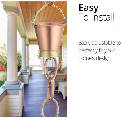 Rain Chain Bucket Iron, Last Chance