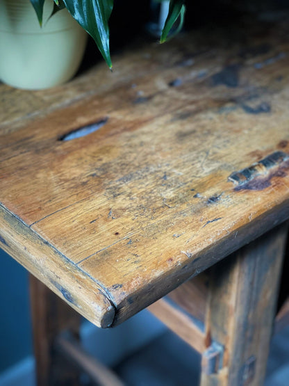 Long Vintage Console Table