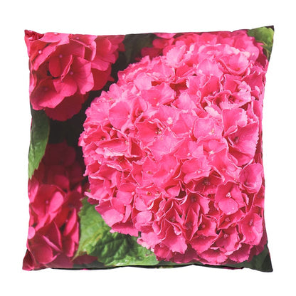 Outdoor Cushion With Pink Flower L
