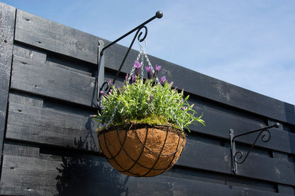 Black Metal Hanging Basket M