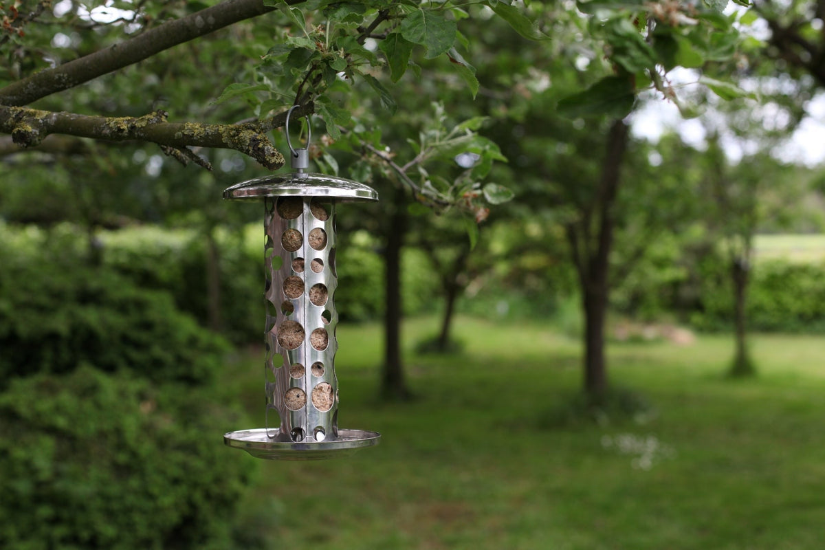 Stainless Steel Suetball Dispenser, Excl. Bird Food
