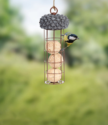 Acorn Suet Ball Dispenser, Excl. Bird Food