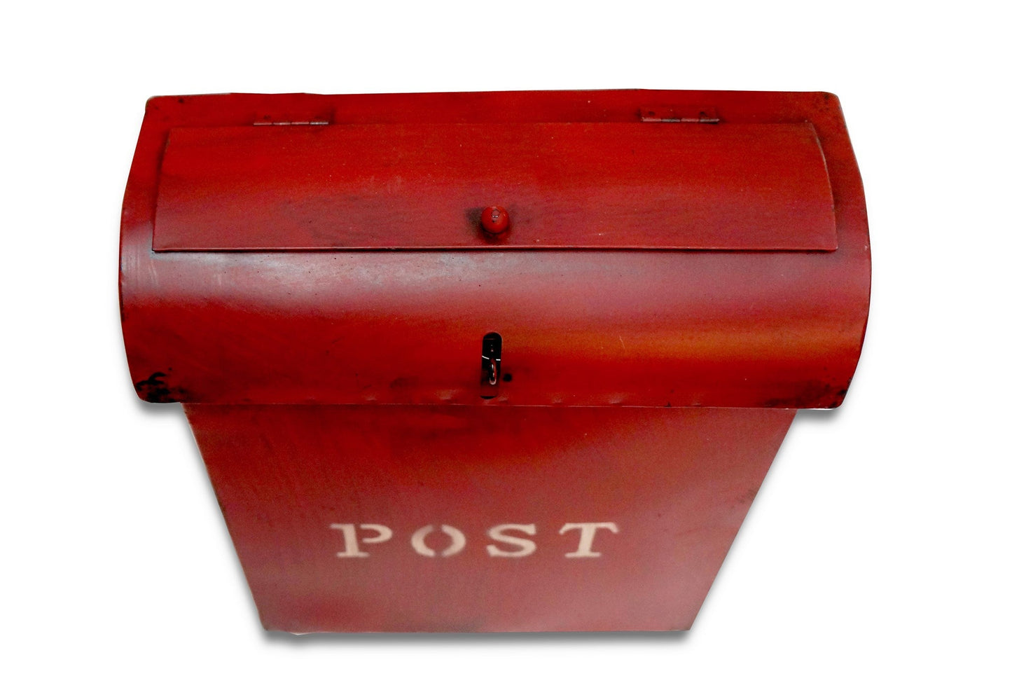 Emily POST Mailbox Rustic Red