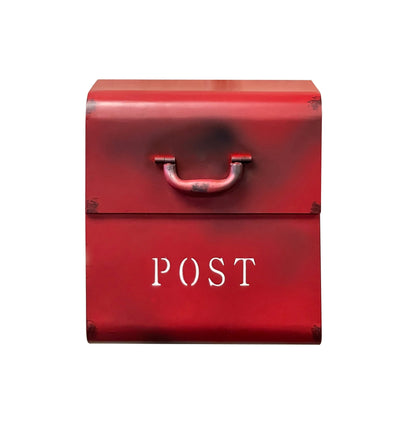 CJ Mailbox Rustic Red