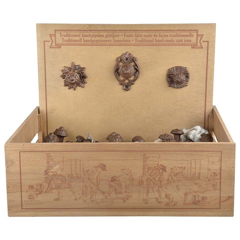 Display Crate With Doorknobs ~ Assorted