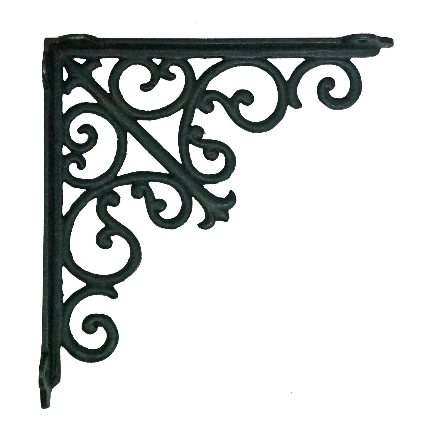 Victorian Shelf Bracket, Medium, Black