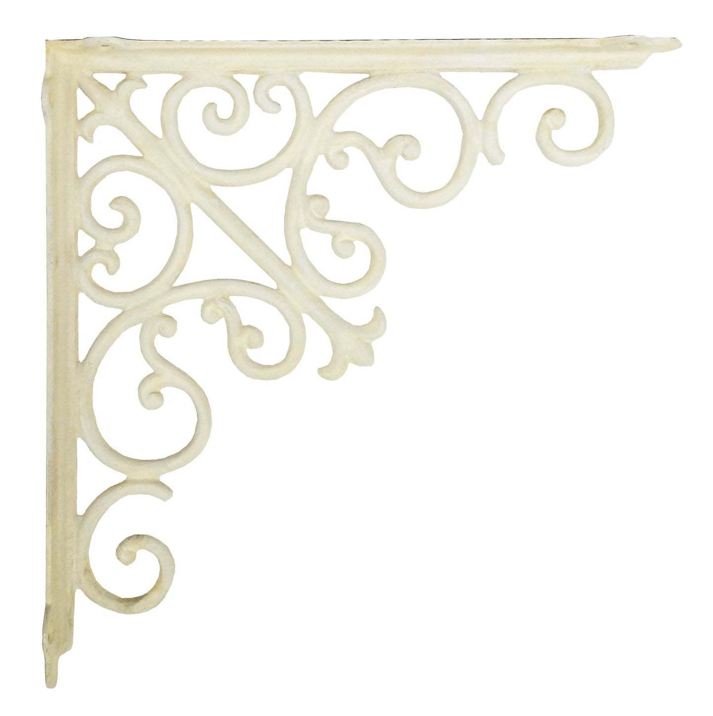 Victorian Shelf Bracket, Large White