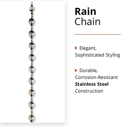 Stainless Steel Decor Chain/Rain Chain