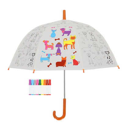 Colour in Umbrella "Dogs"