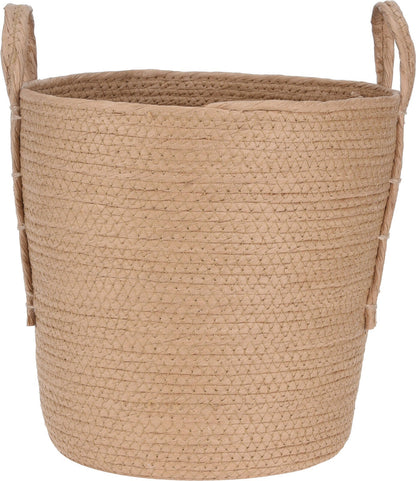 Basket Set Of 3 Sizes, Each Piece With 2 Handles