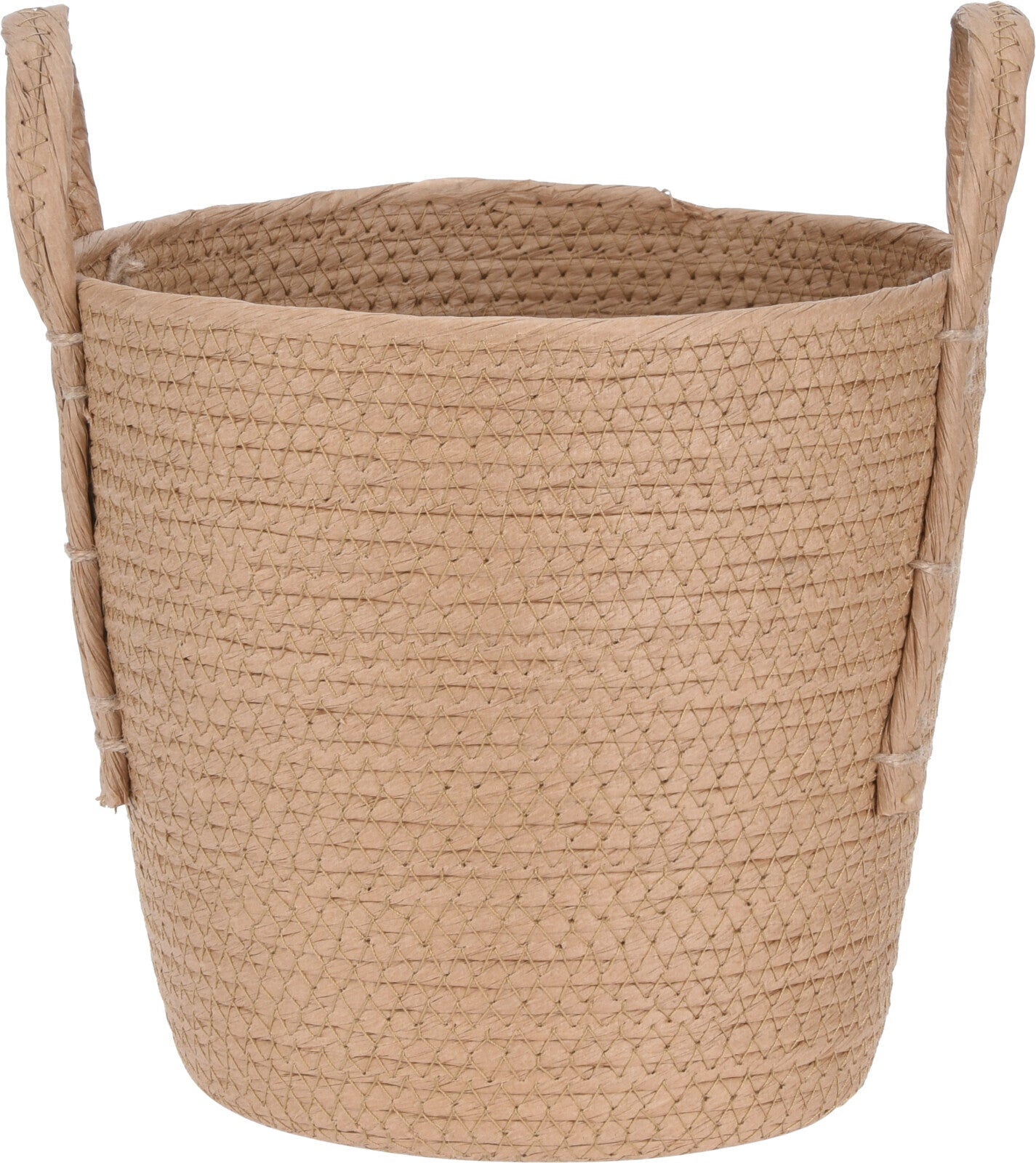 Basket Set Of 3 Sizes, Each Piece With 2 Handles