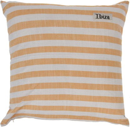 Cushion 45X45cm Stripe 3Ass Cl, Cotton