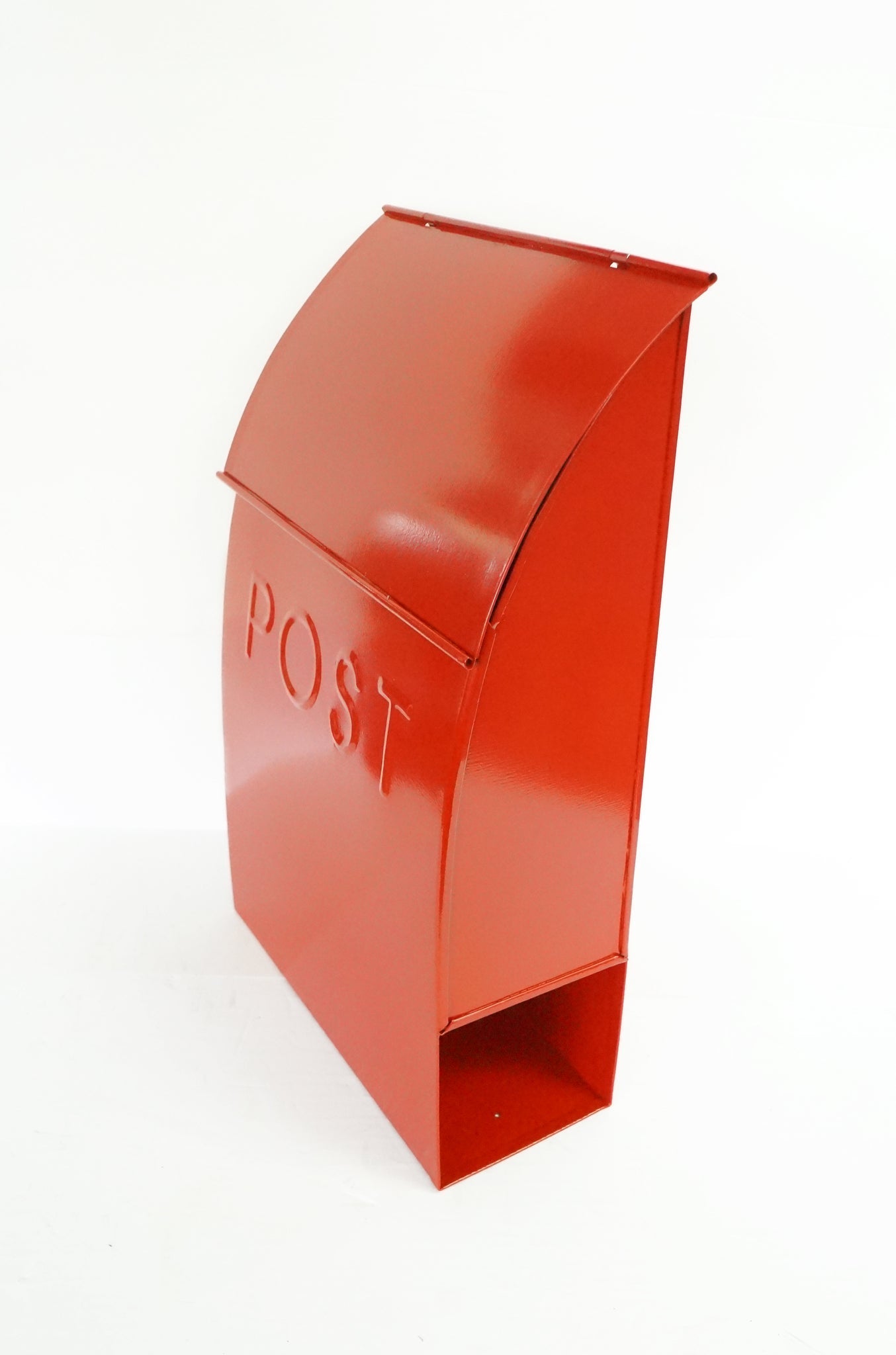 Milano Pointed Mailbox Red