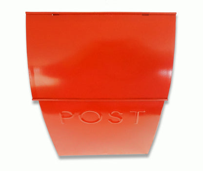 Milano Pointed Mailbox Red