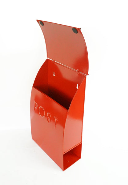 Milano Pointed Mailbox Red