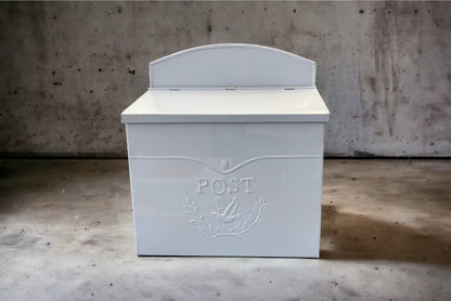 Chelsea Post Mailbox White