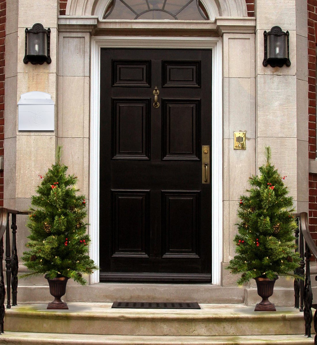 Chelsea Post Mailbox White