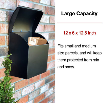 Baxter Mailbox Black