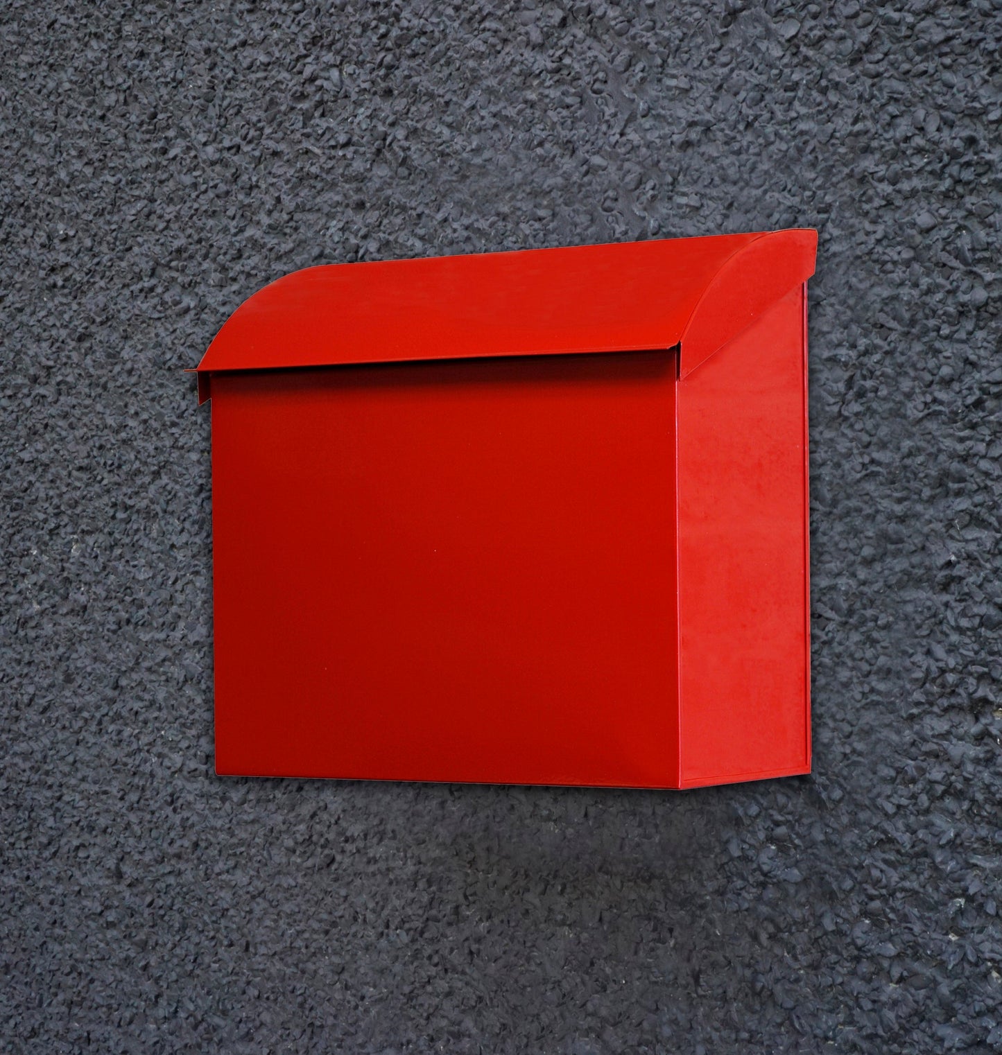 Baxter Parcel Mailbox Red